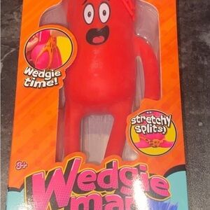 Wedgie Man Stretchy Kids Toy - Red